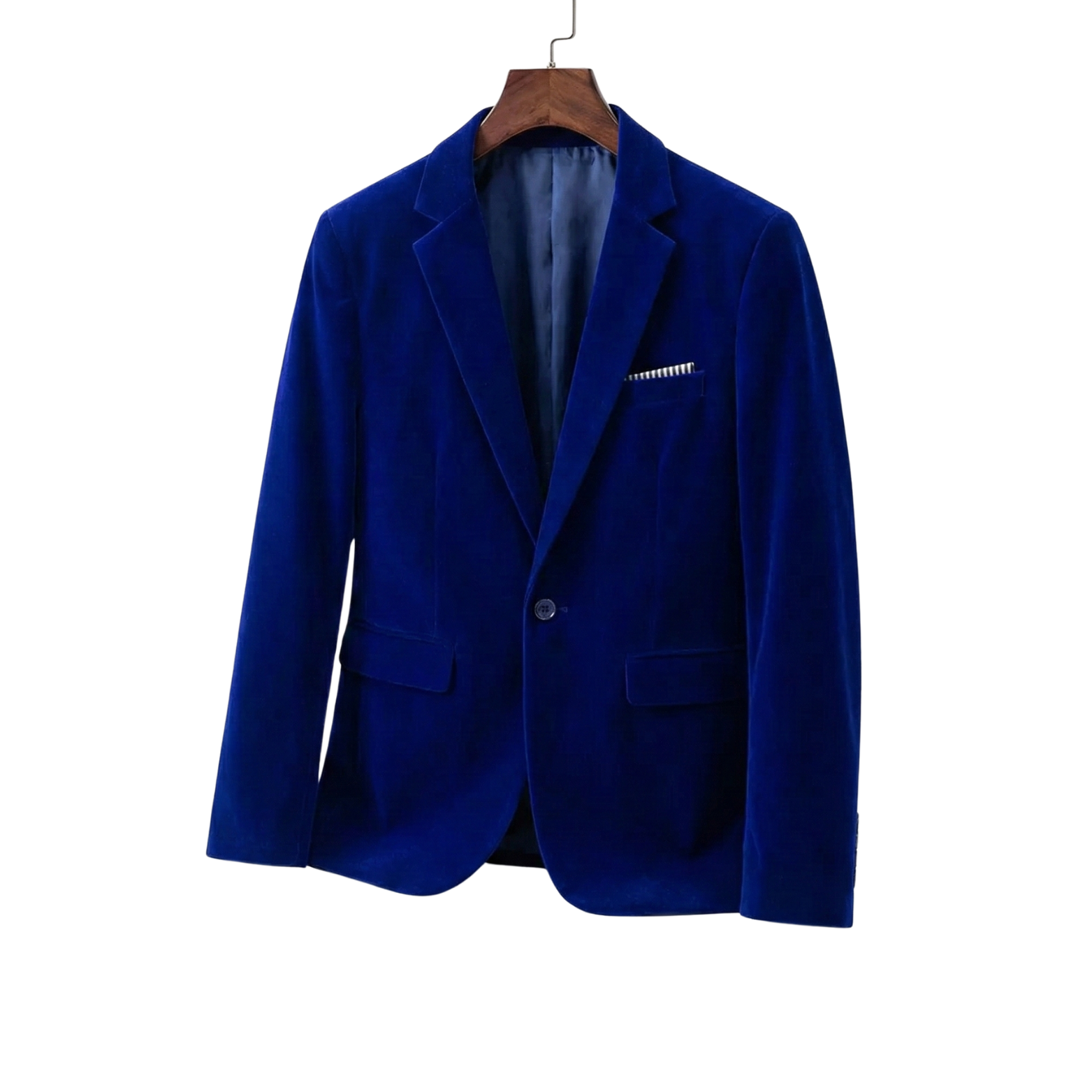 Men's Velvet Formal Blazer