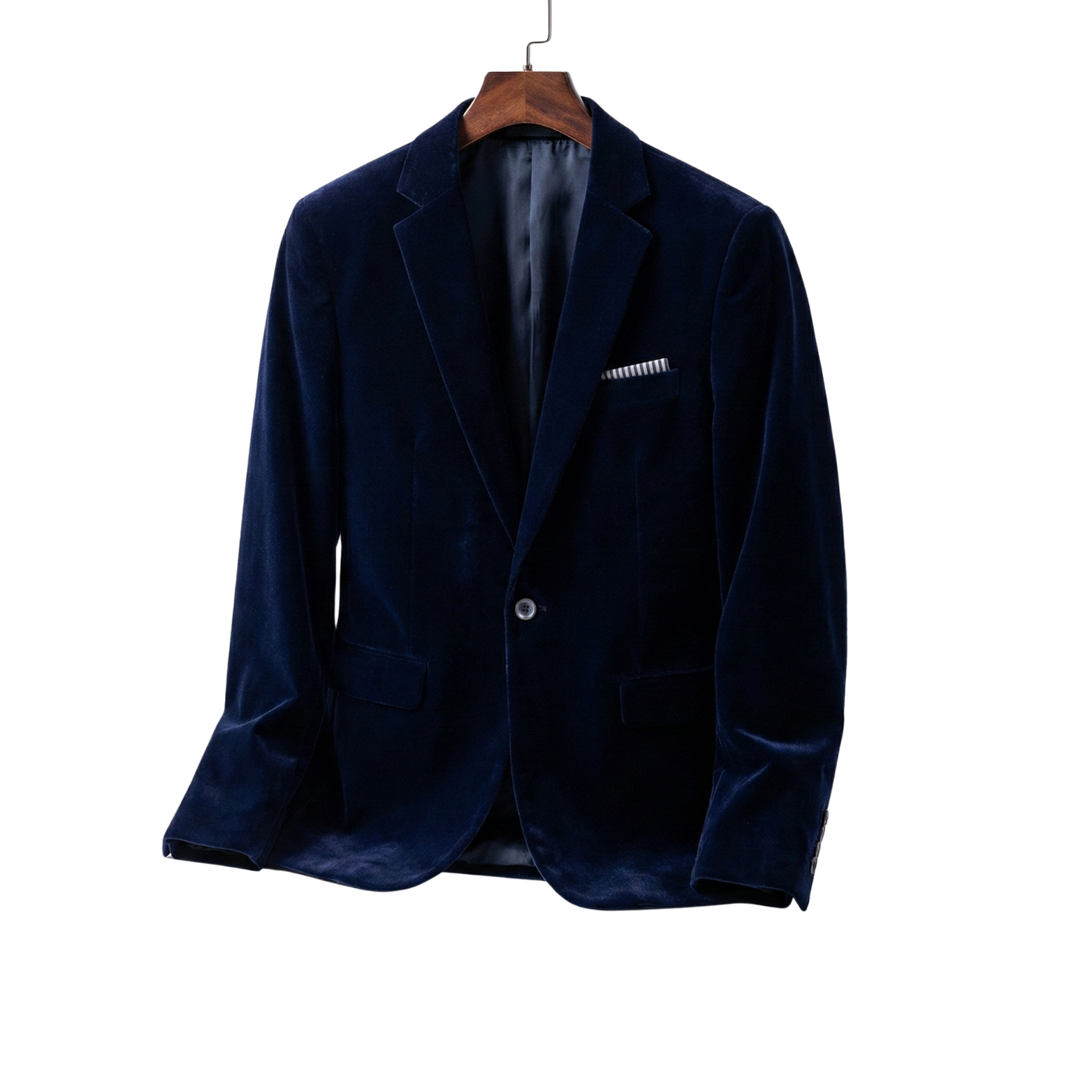 Men's Velvet Formal Blazer
