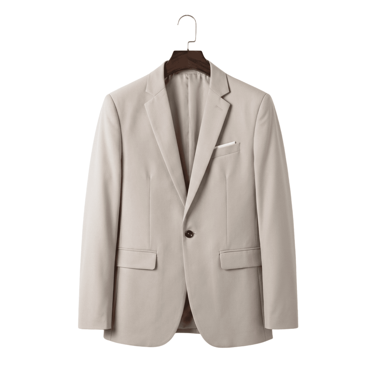 Men's Single-Button Blazer
