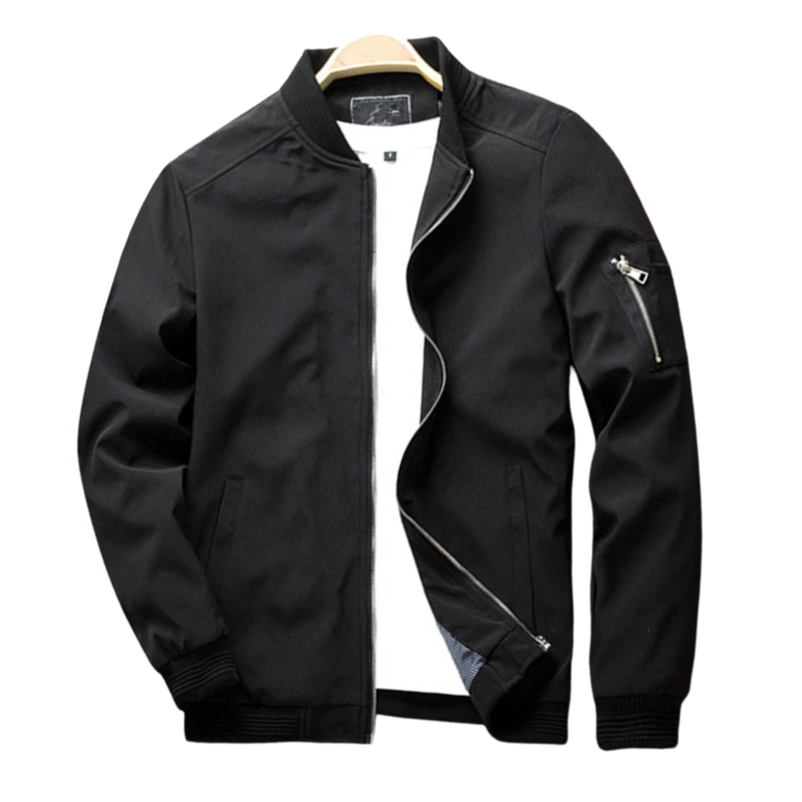 Slim Fit Bomber Jacket