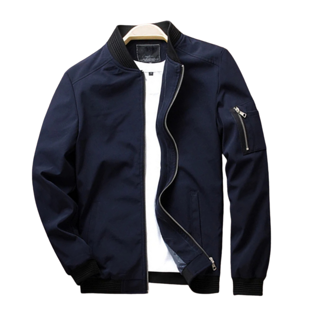 Slim Fit Bomber Jacket