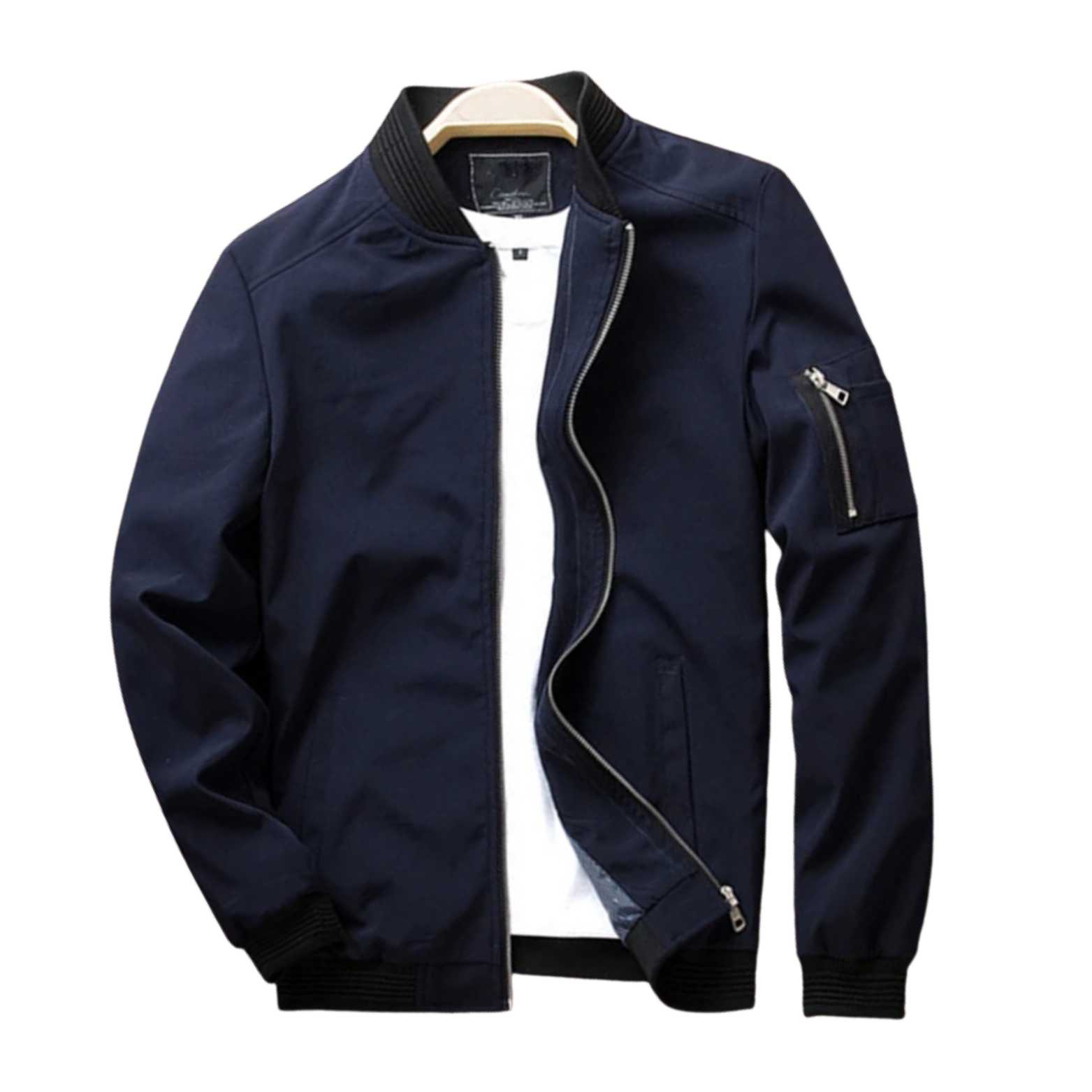 Slim Fit Bomber Jacket