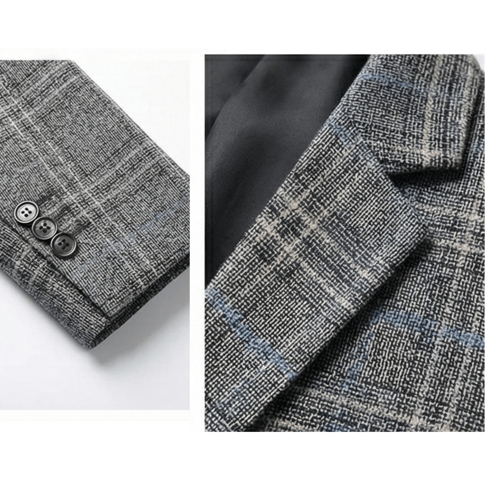 Men's Slim Fit V-Neck Casual Blazer