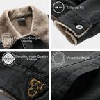 Men's Fleece-Lined Denim Jacket