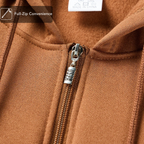 Men's Fleece-Lined Zip-Up Hoodie