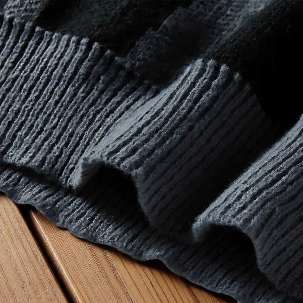 Men's Jacquard Knit Pullover Sweater