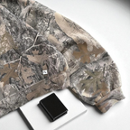 Oversize-Hoodie mit Camouflage-Muster