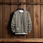 Men's Round Neck Knit Sweater