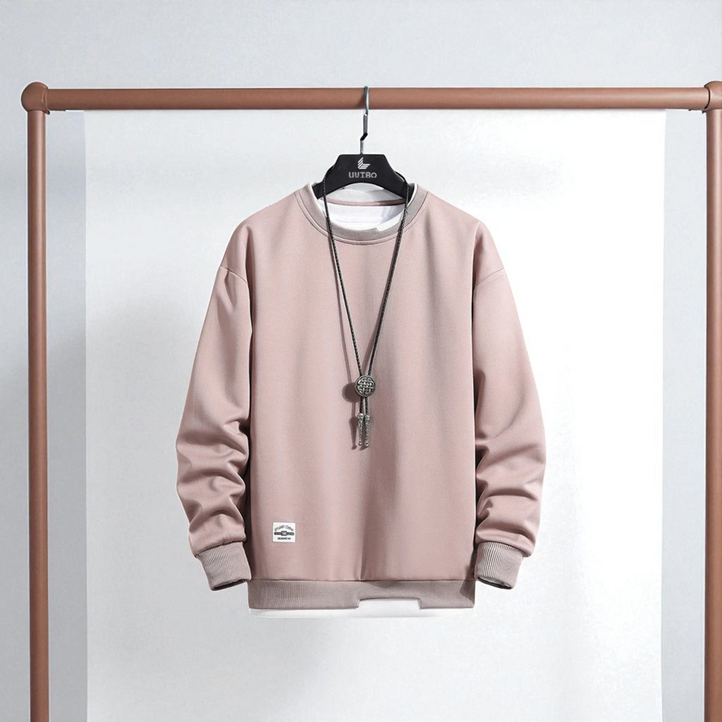 Men's Round Neck Knit Sweater