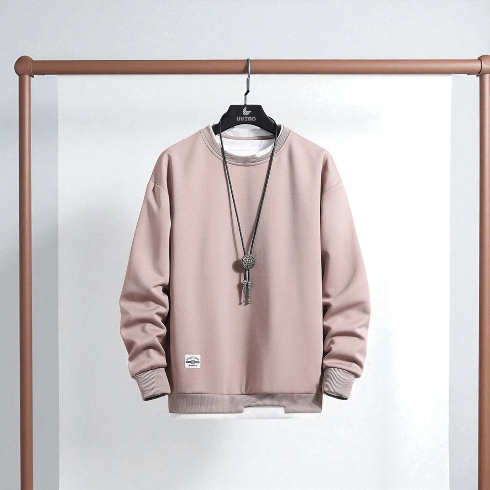 Men's Round Neck Knit Sweater