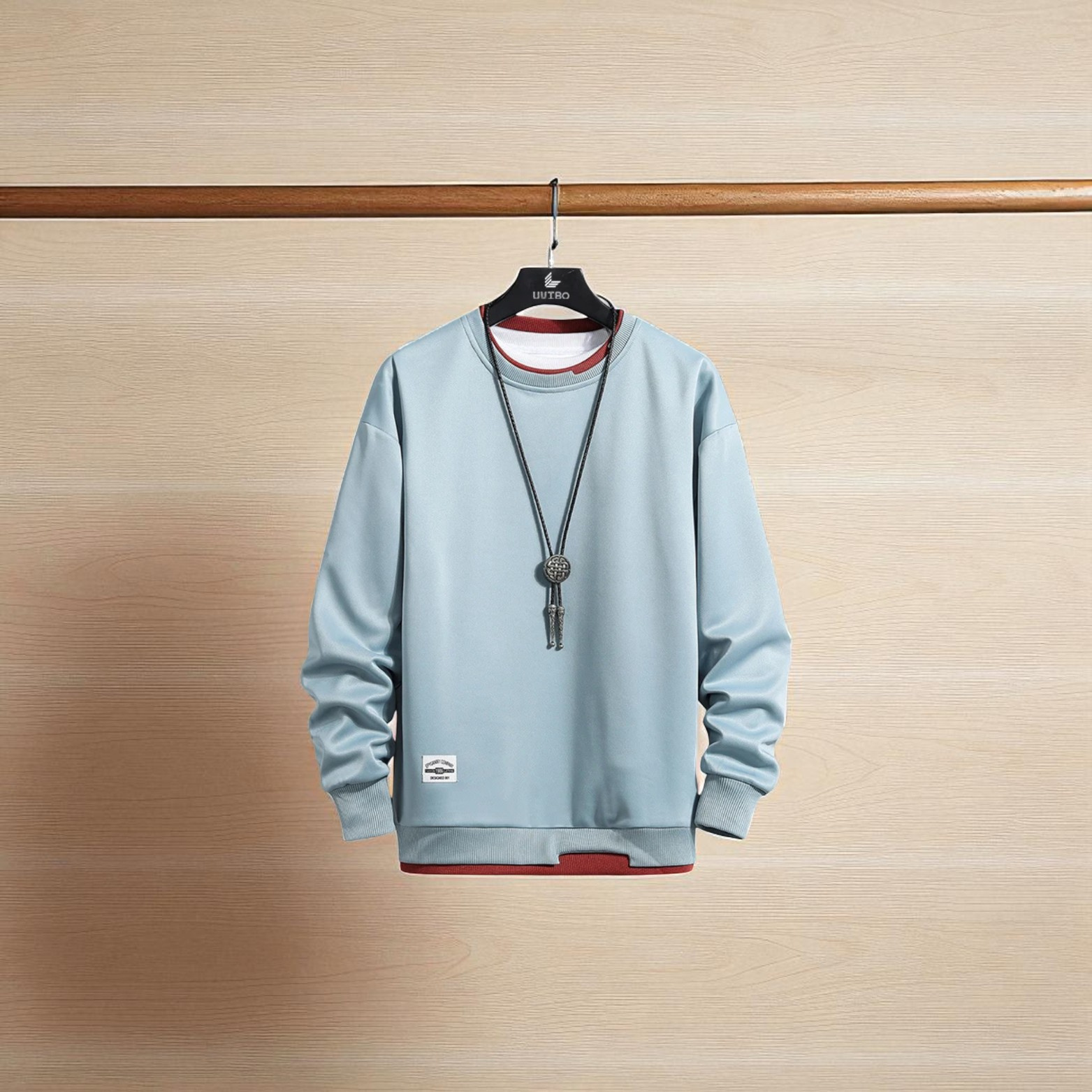 Men's Round Neck Knit Sweater