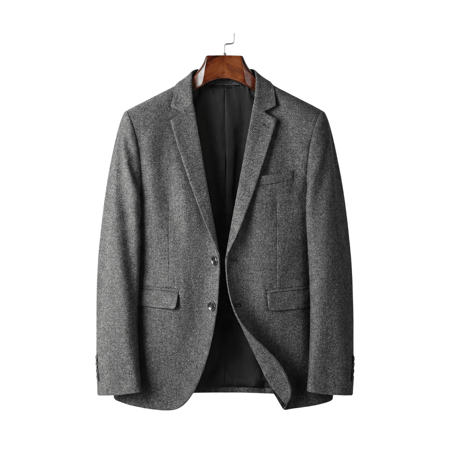 Men's Slim Fit V-Neck Casual Blazer