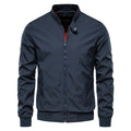 Men's Patchwork Zip Sweater