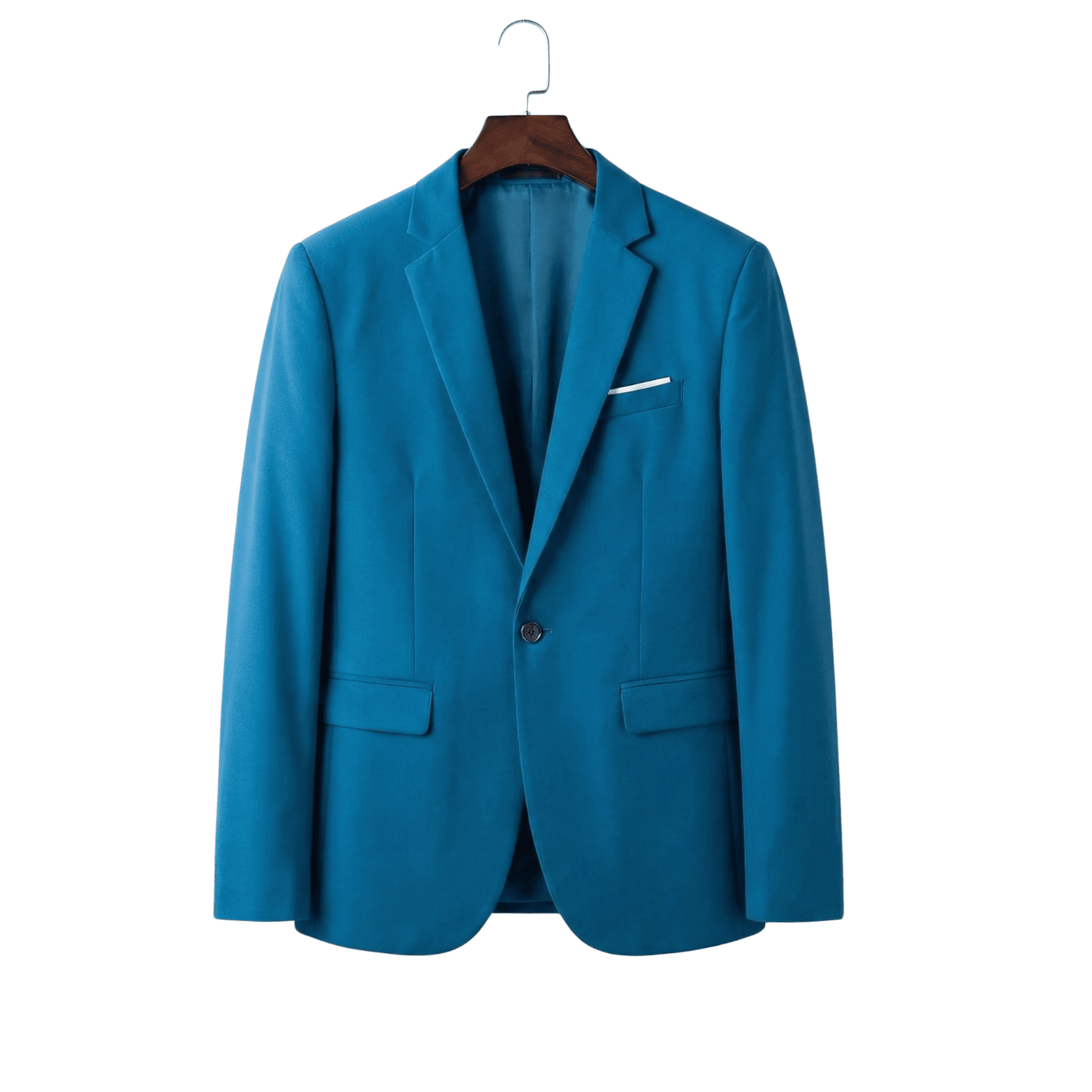 Men's Single-Button Blazer