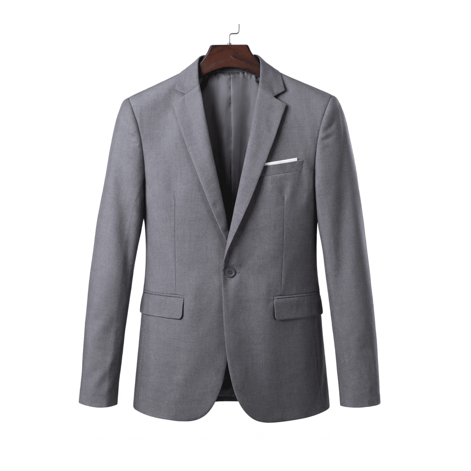 Men's Single-Button Blazer