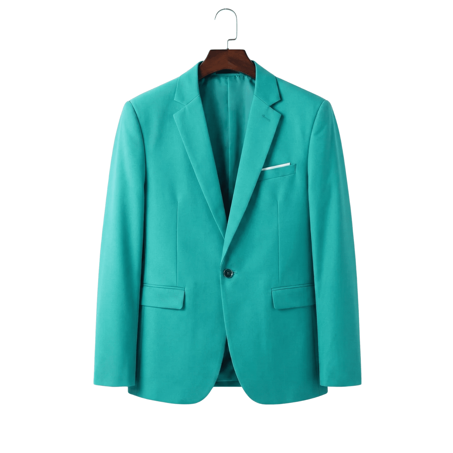 Men's Single-Button Blazer