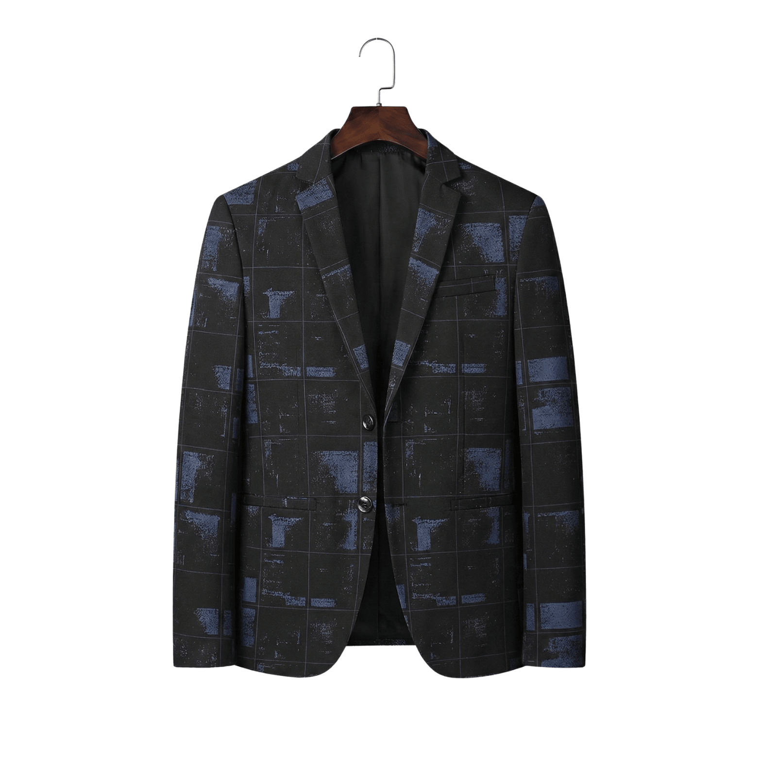 Men's Slim Fit V-Neck Casual Blazer