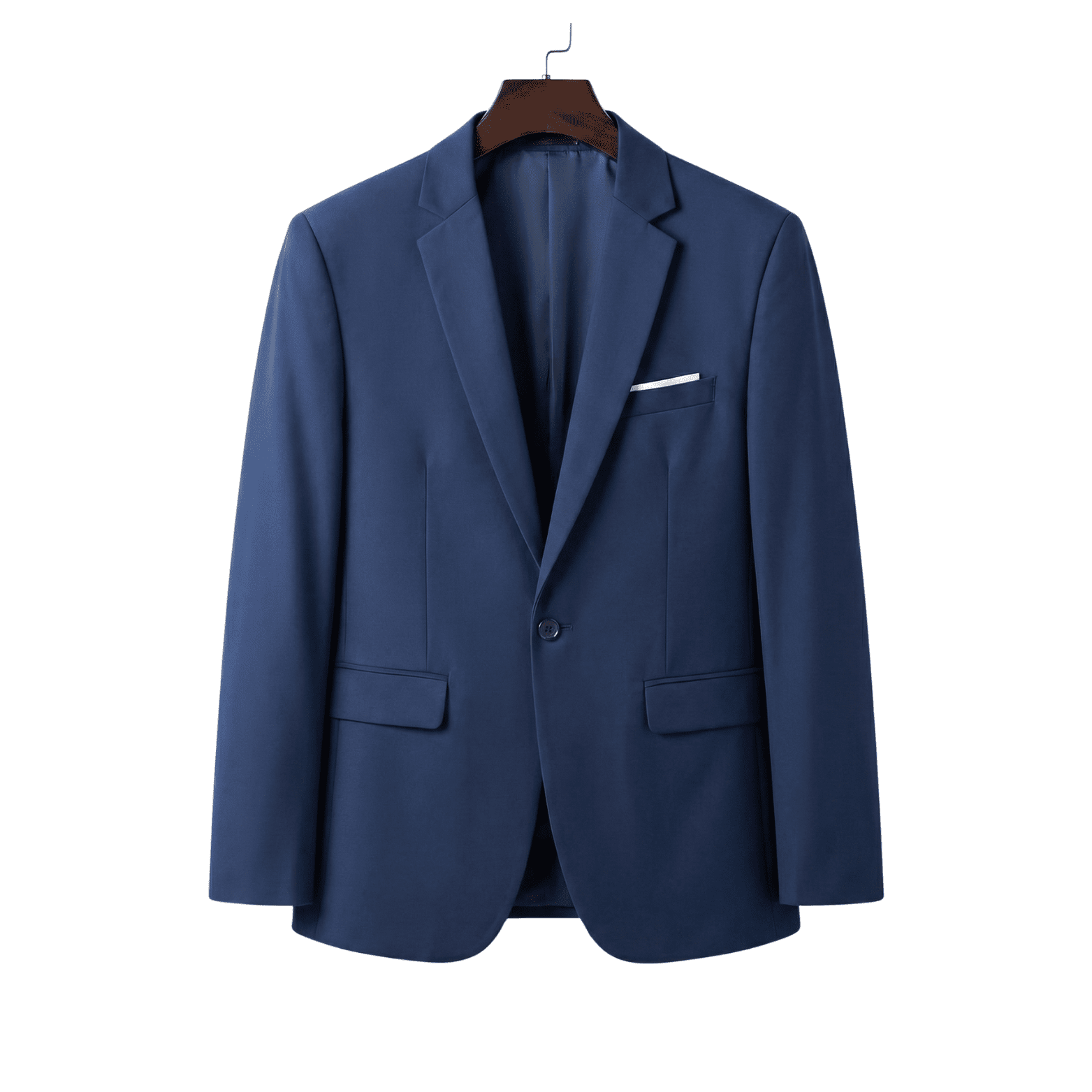 Men's Single-Button Blazer