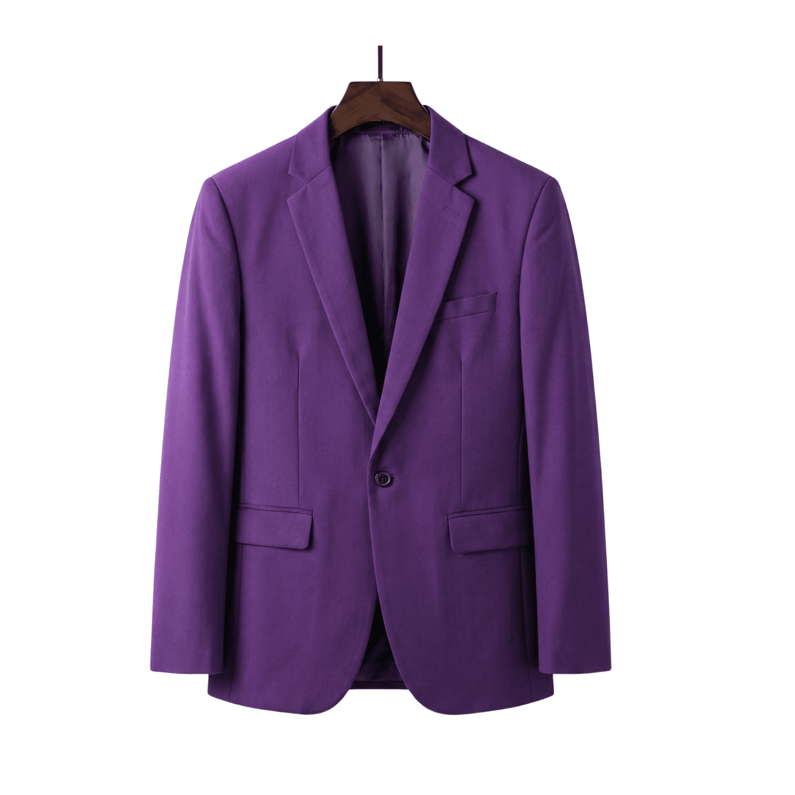 Men's Single-Button Blazer