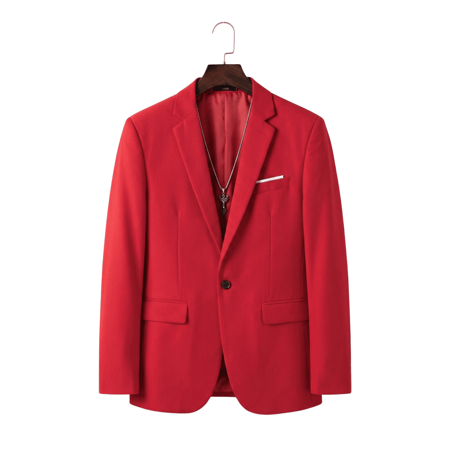 Men's Single-Button Blazer