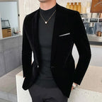 Men's Velvet Formal Blazer