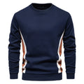 Men's Patchwork Crew Neck Sweatshirt