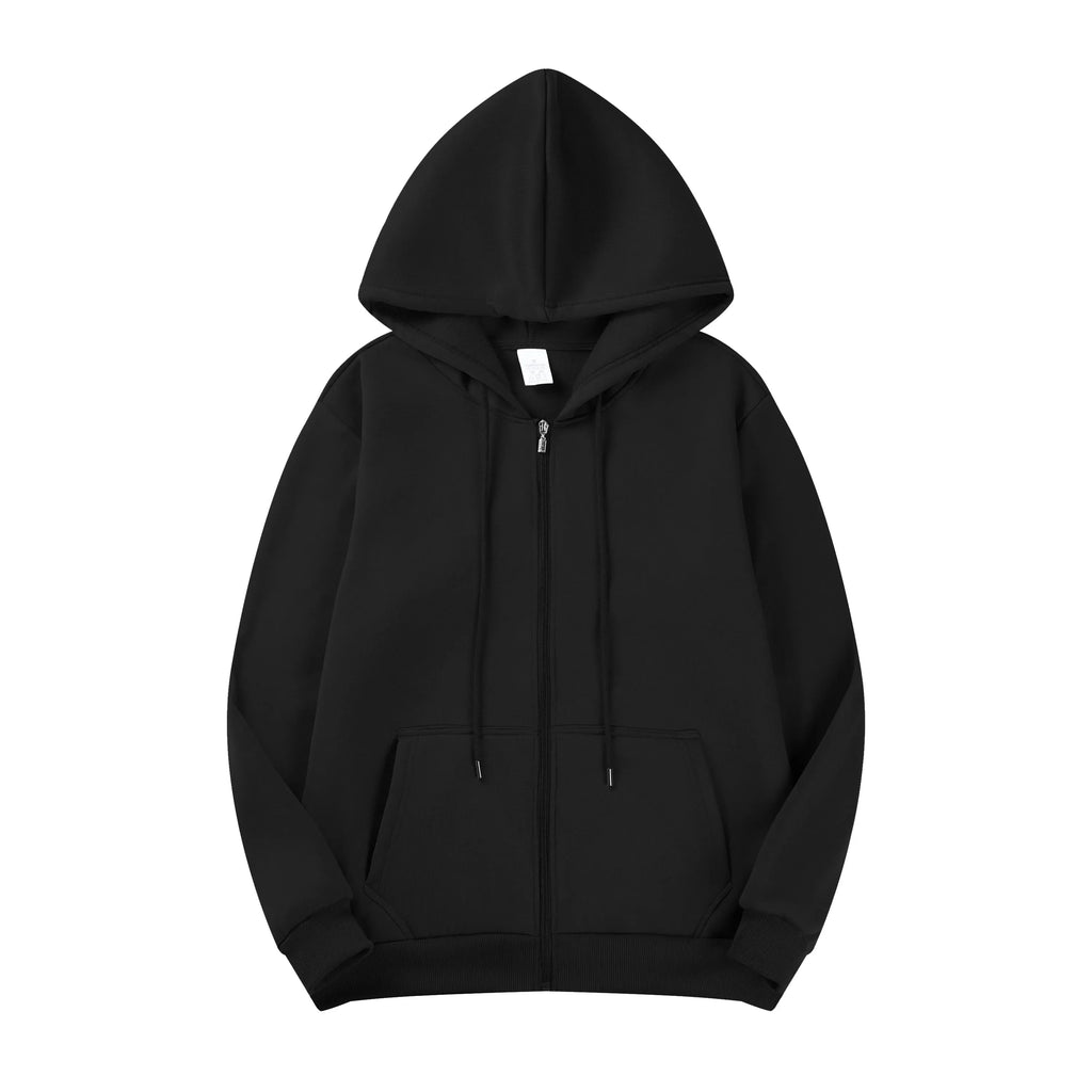Men's Fleece-Lined Zip-Up Hoodie