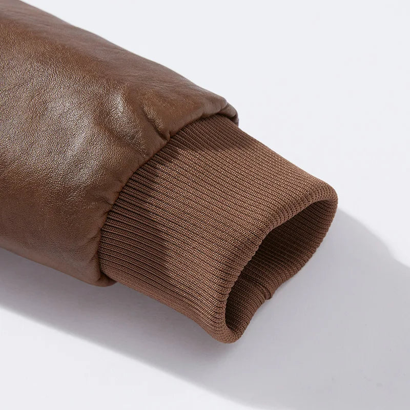 Herren-Motorradjacke mit Thermofutter