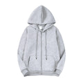 Men's Fleece-Lined Zip-Up Hoodie
