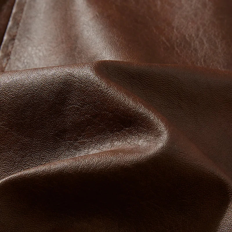 Herren-Motorradjacke mit Thermofutter