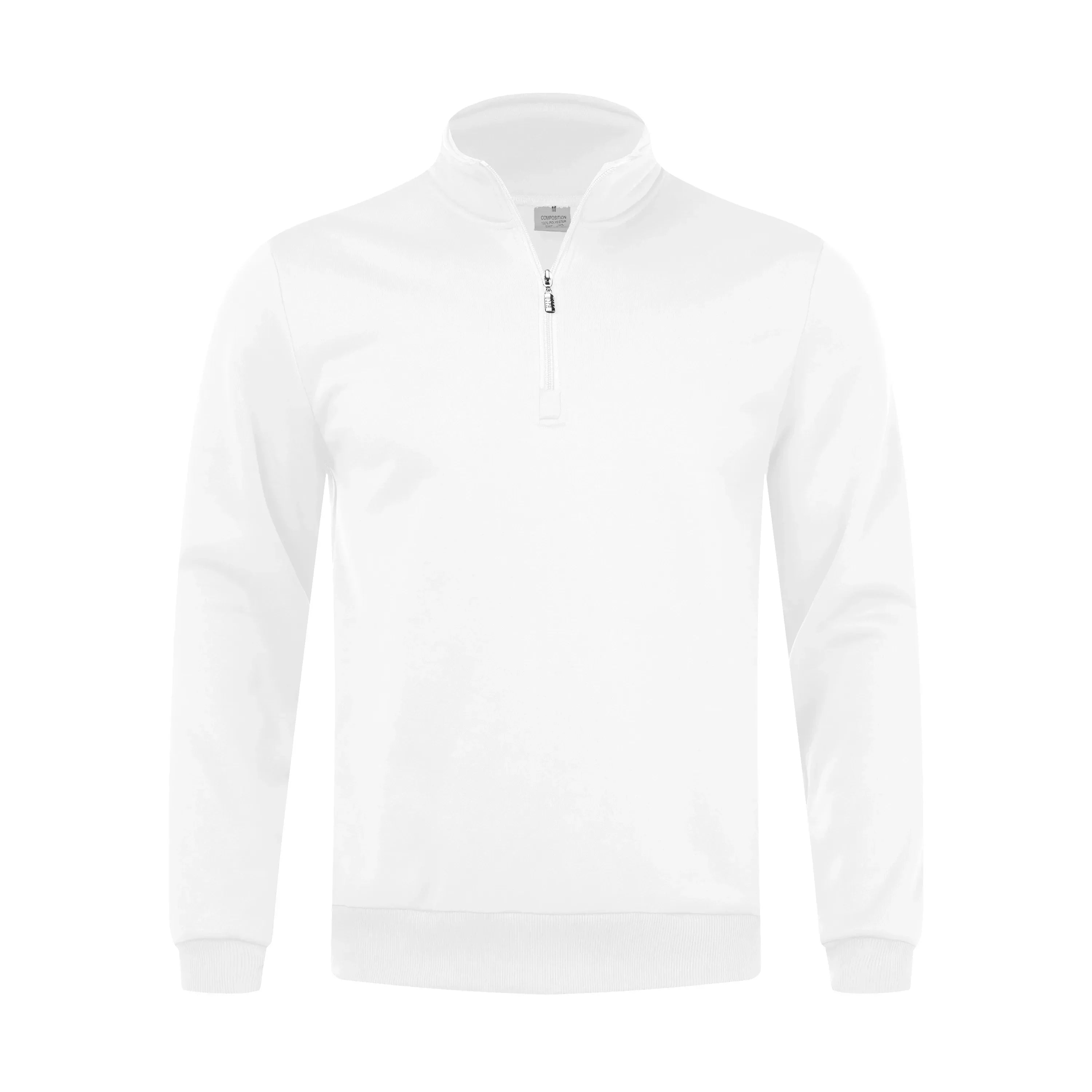 Herren-Pullover mit Viertelreißverschluss