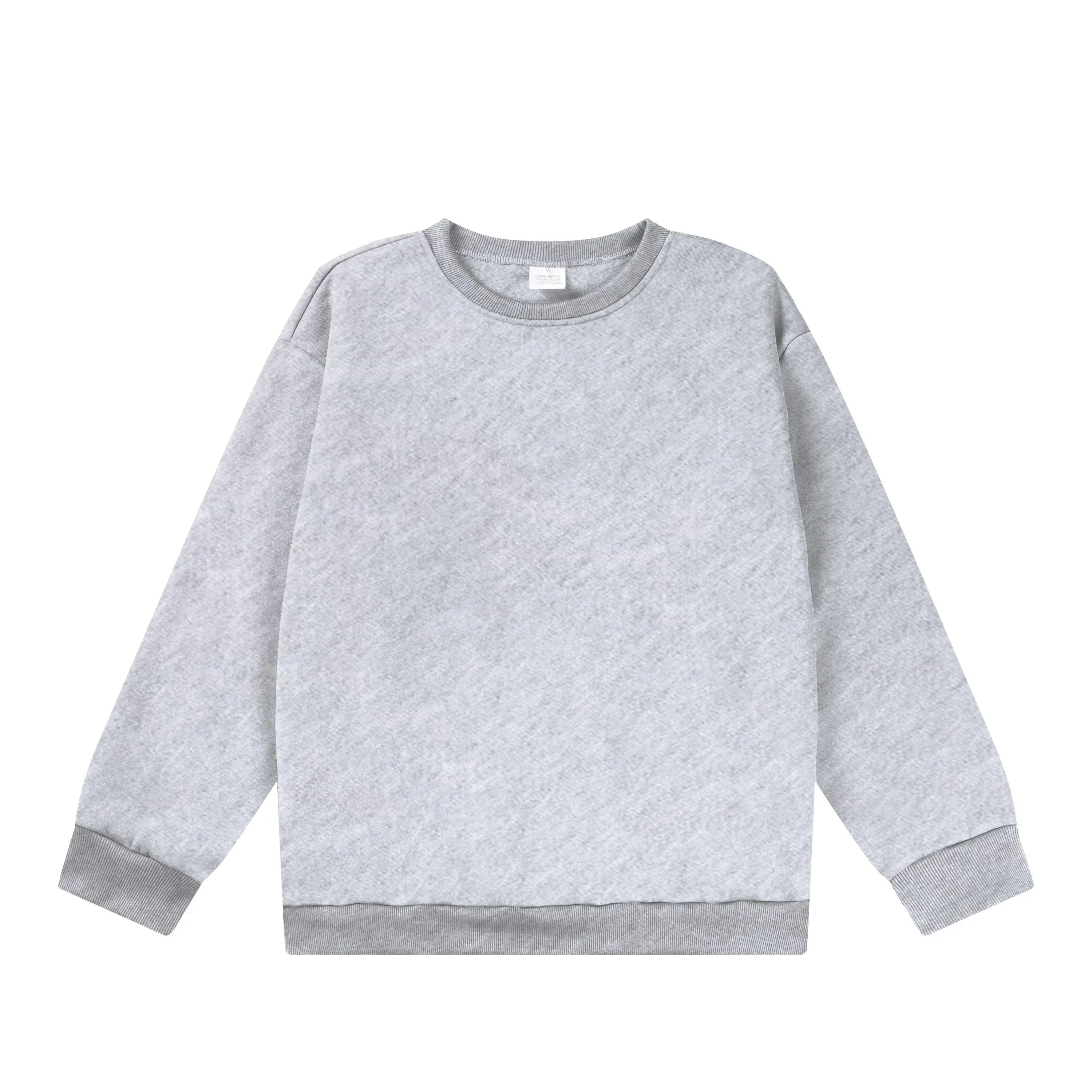 Herren-Sweatshirt mit Rundhalsausschnitt