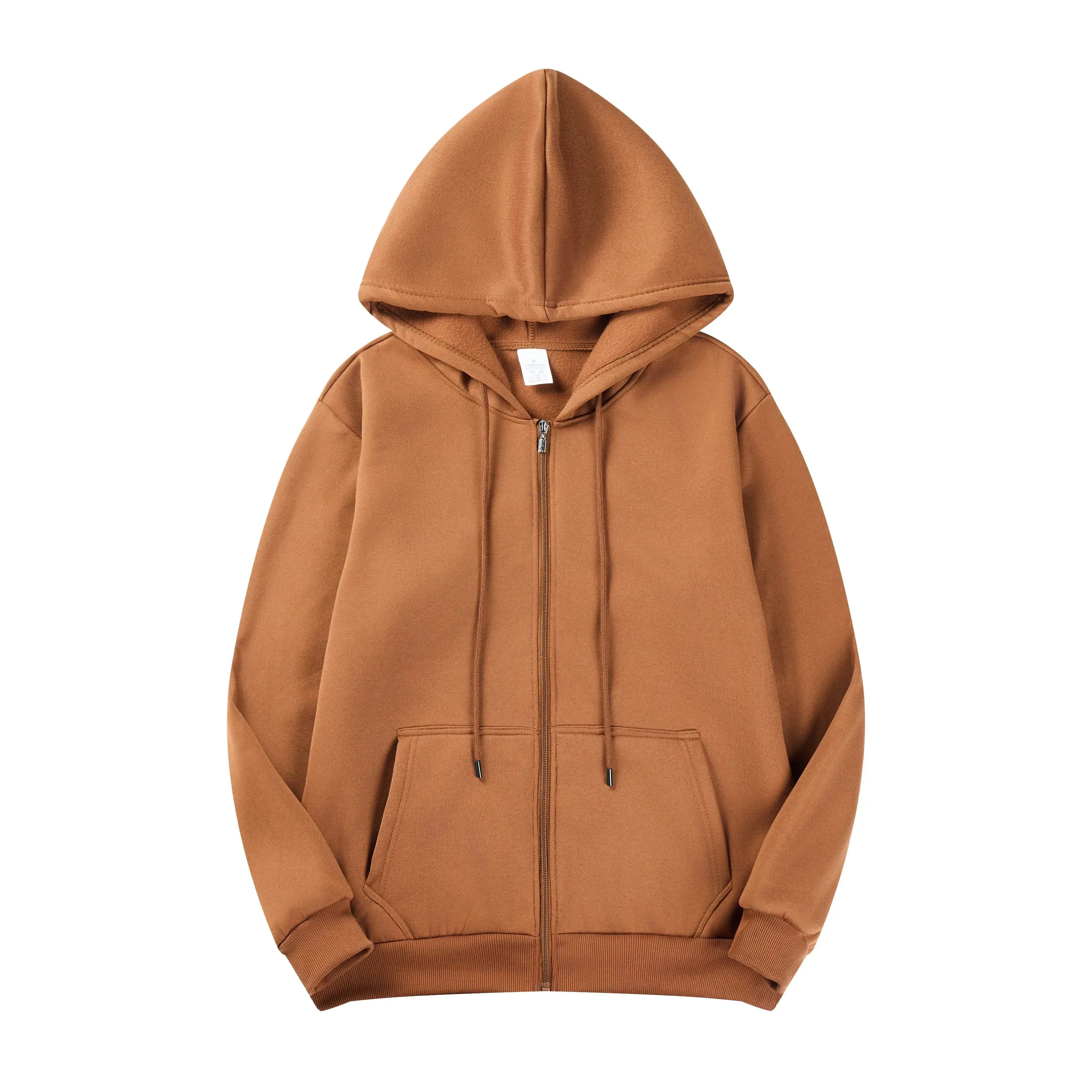 Herren-Hoodie mit Reißverschluss und Fleece-Futter