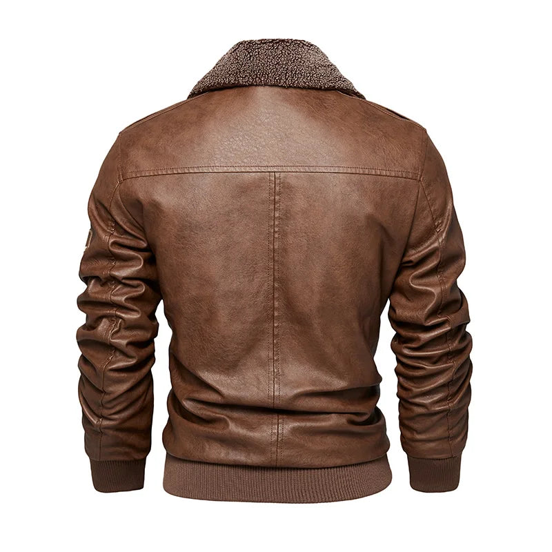 Men's Thermal Biker Jacket