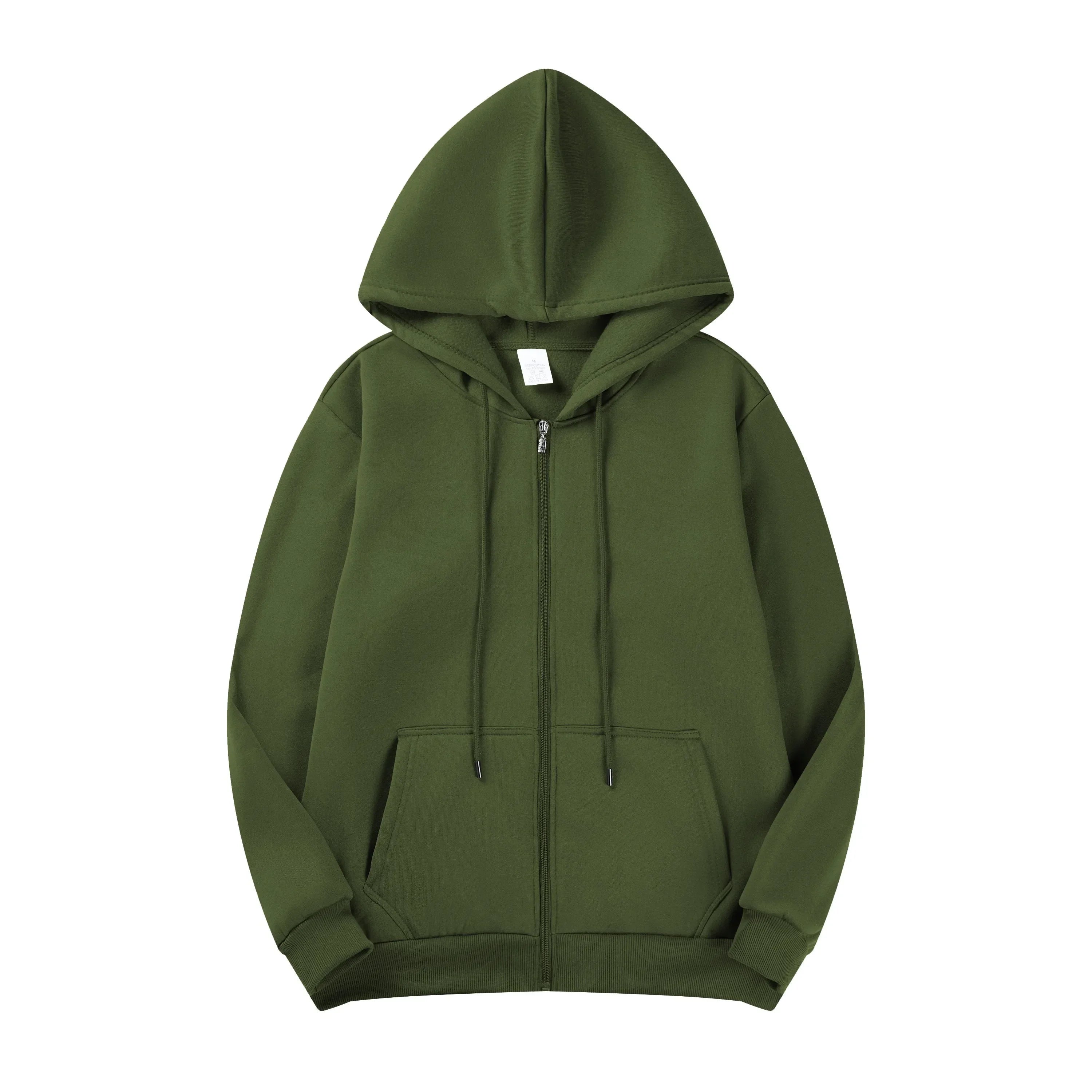 Herren-Hoodie mit Reißverschluss und Fleece-Futter