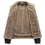 Men's Fleece-Lined Denim Jacket