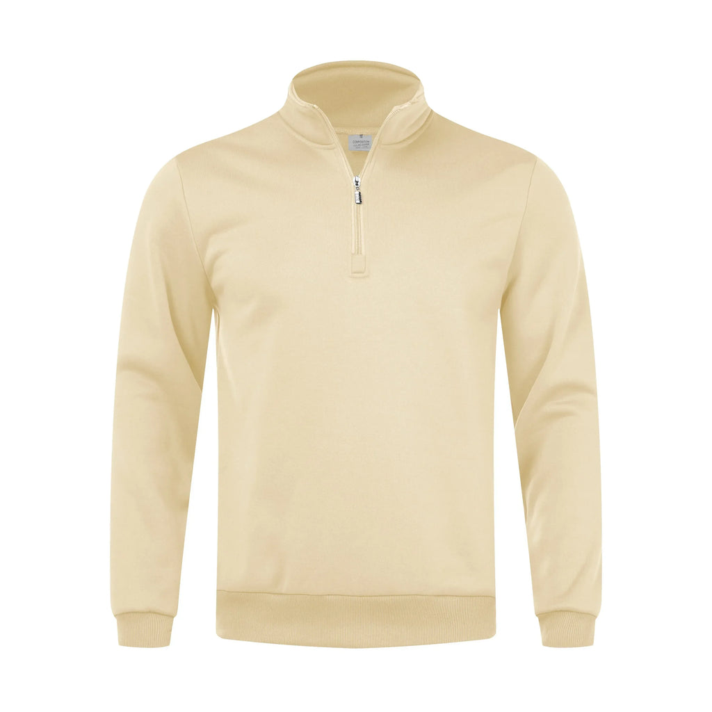 Men's Quarter-Zip Pullover Sweater