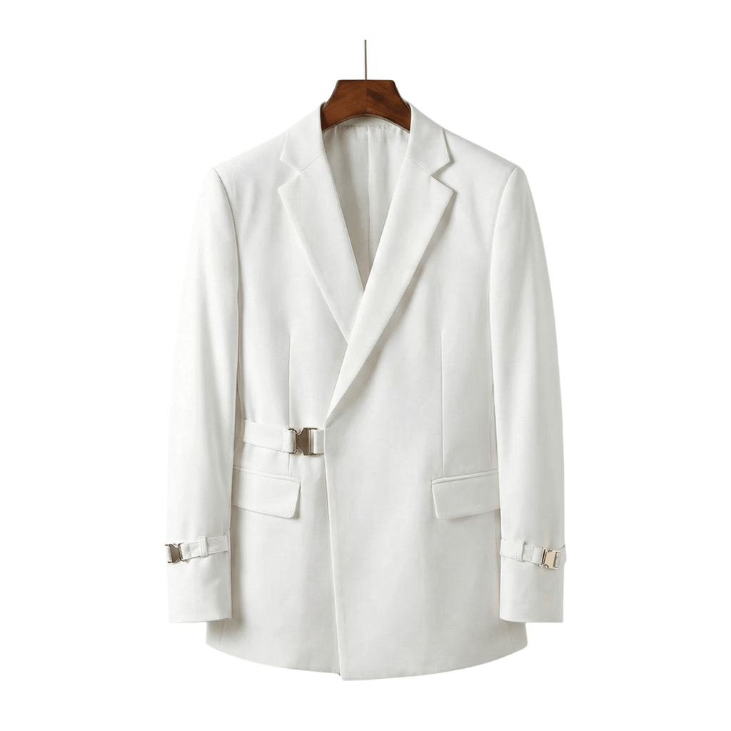 Men's Slim Fit Single-Button Blazer