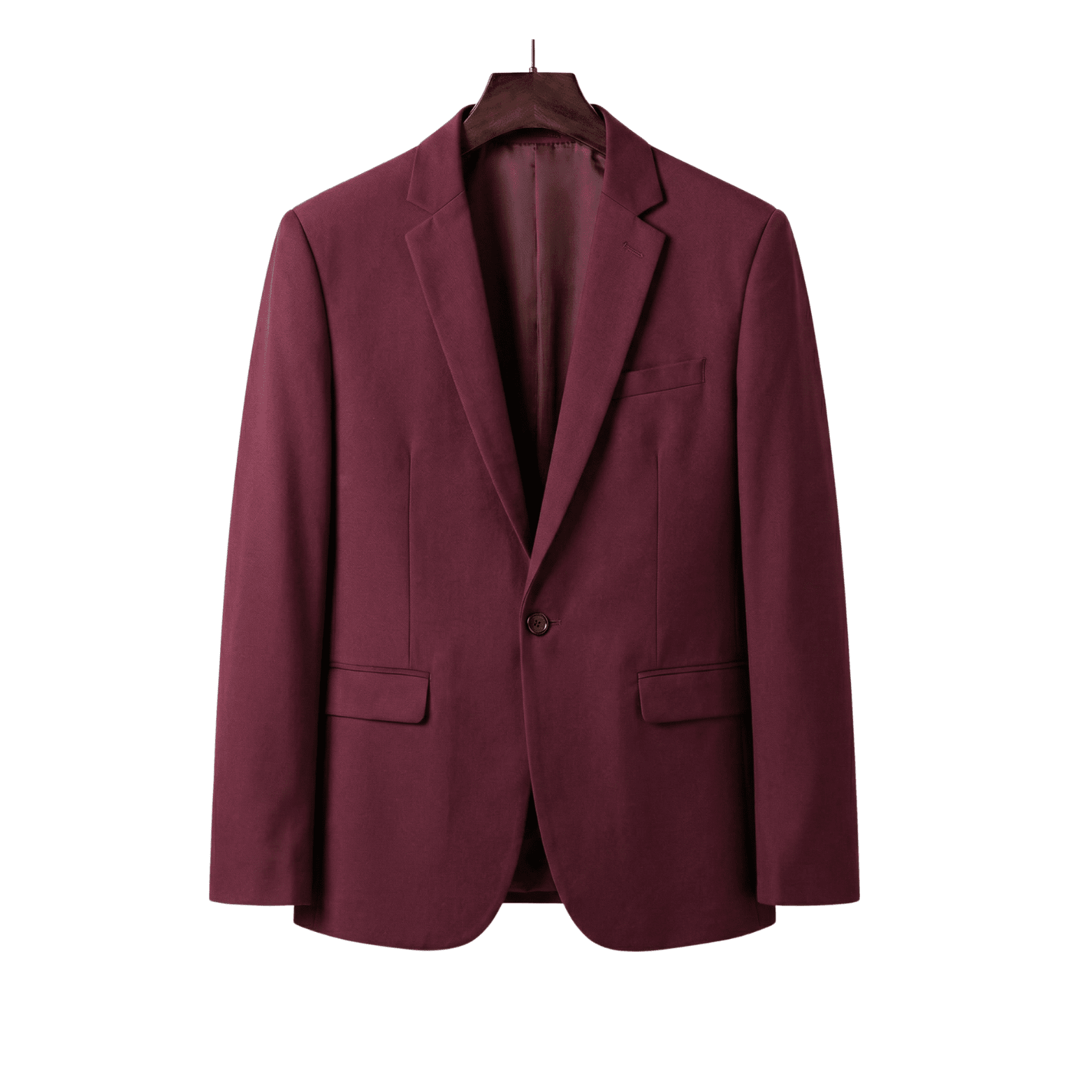 Men's Single-Button Blazer