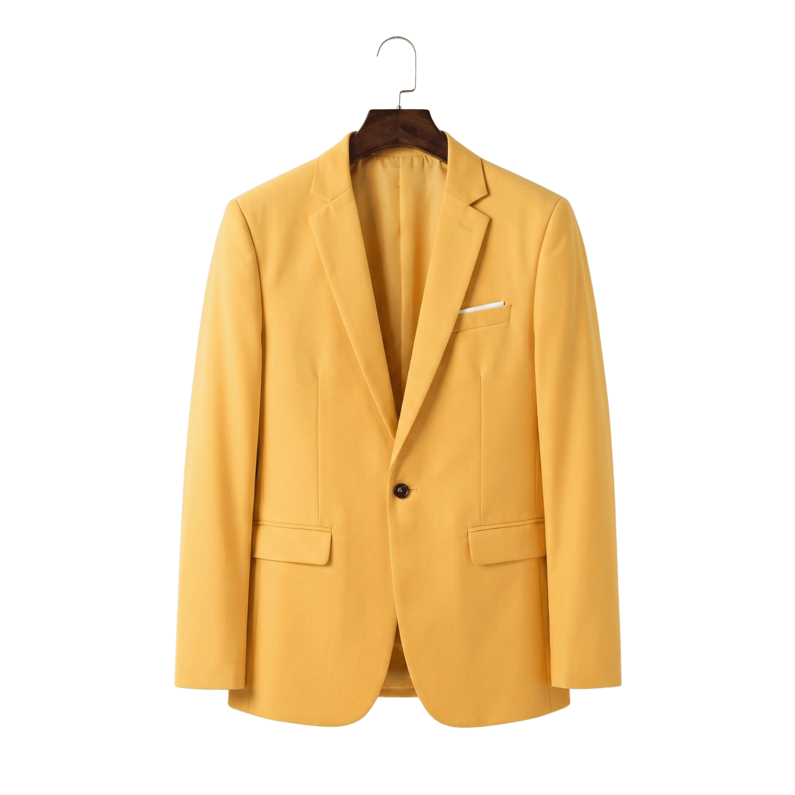 Men's Single-Button Blazer