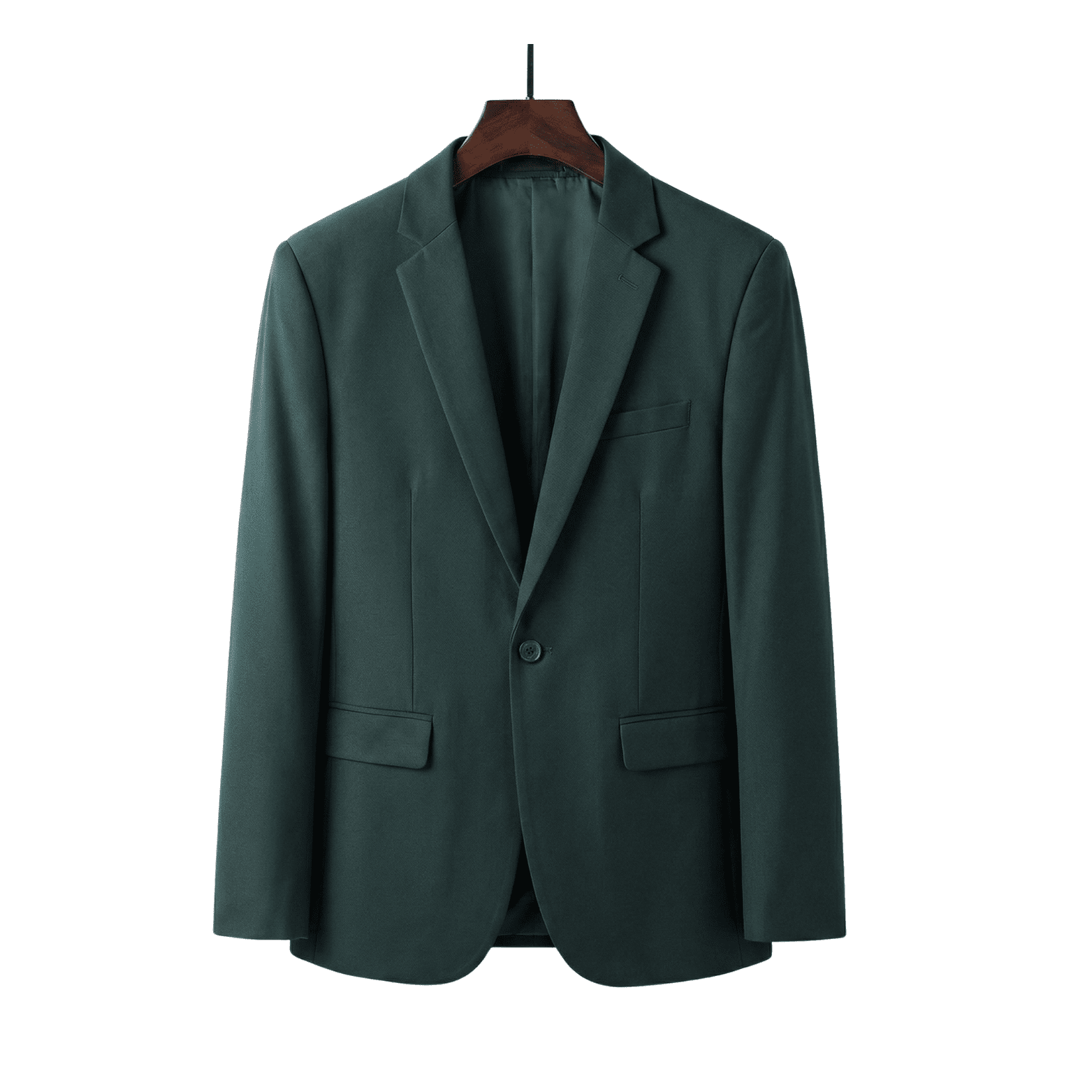 Men's Single-Button Blazer