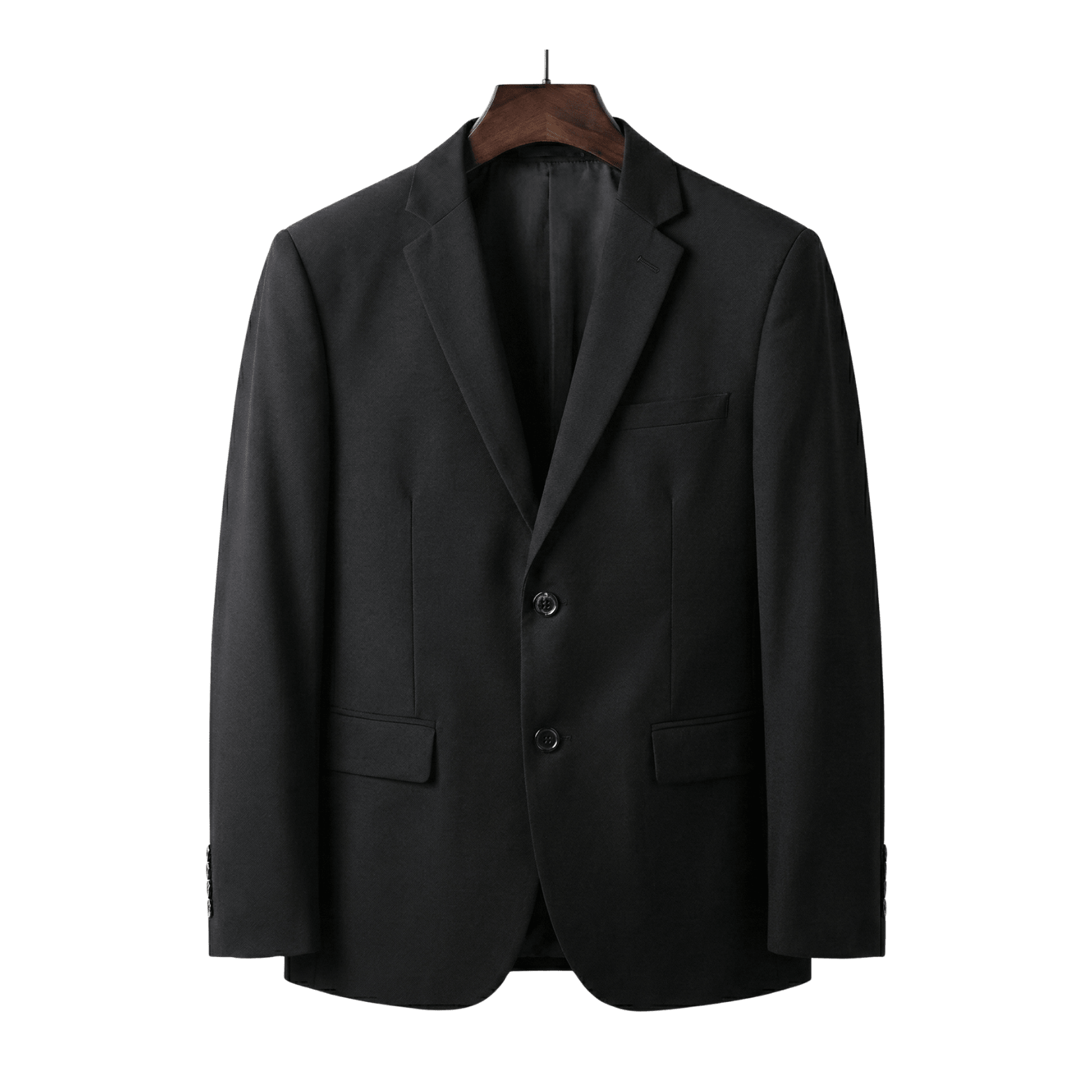 Men's Single-Button Business Blazer