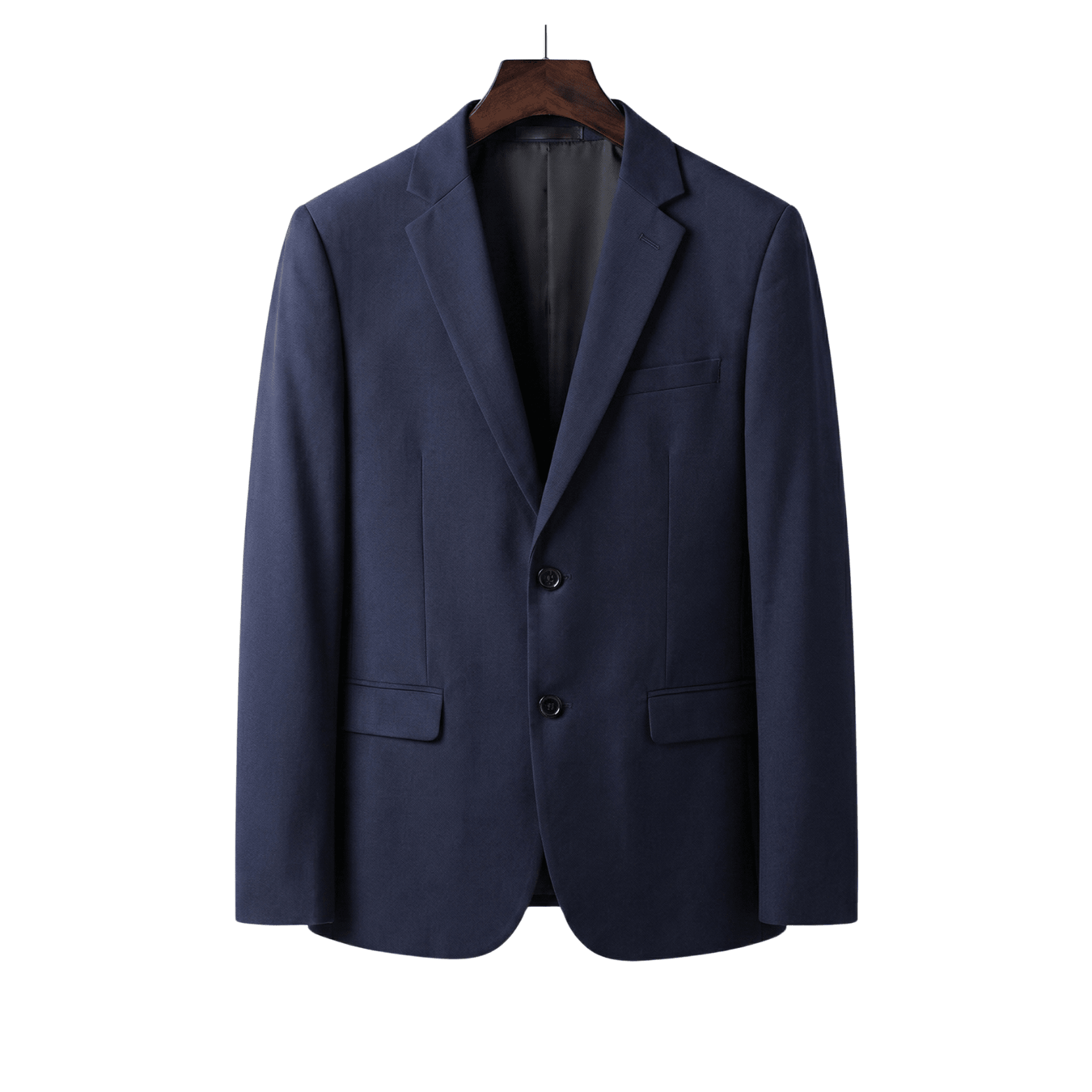 Men's Single-Button Business Blazer
