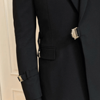Men's Slim Fit Single-Button Blazer