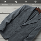Men's Corduroy Casual Blazer