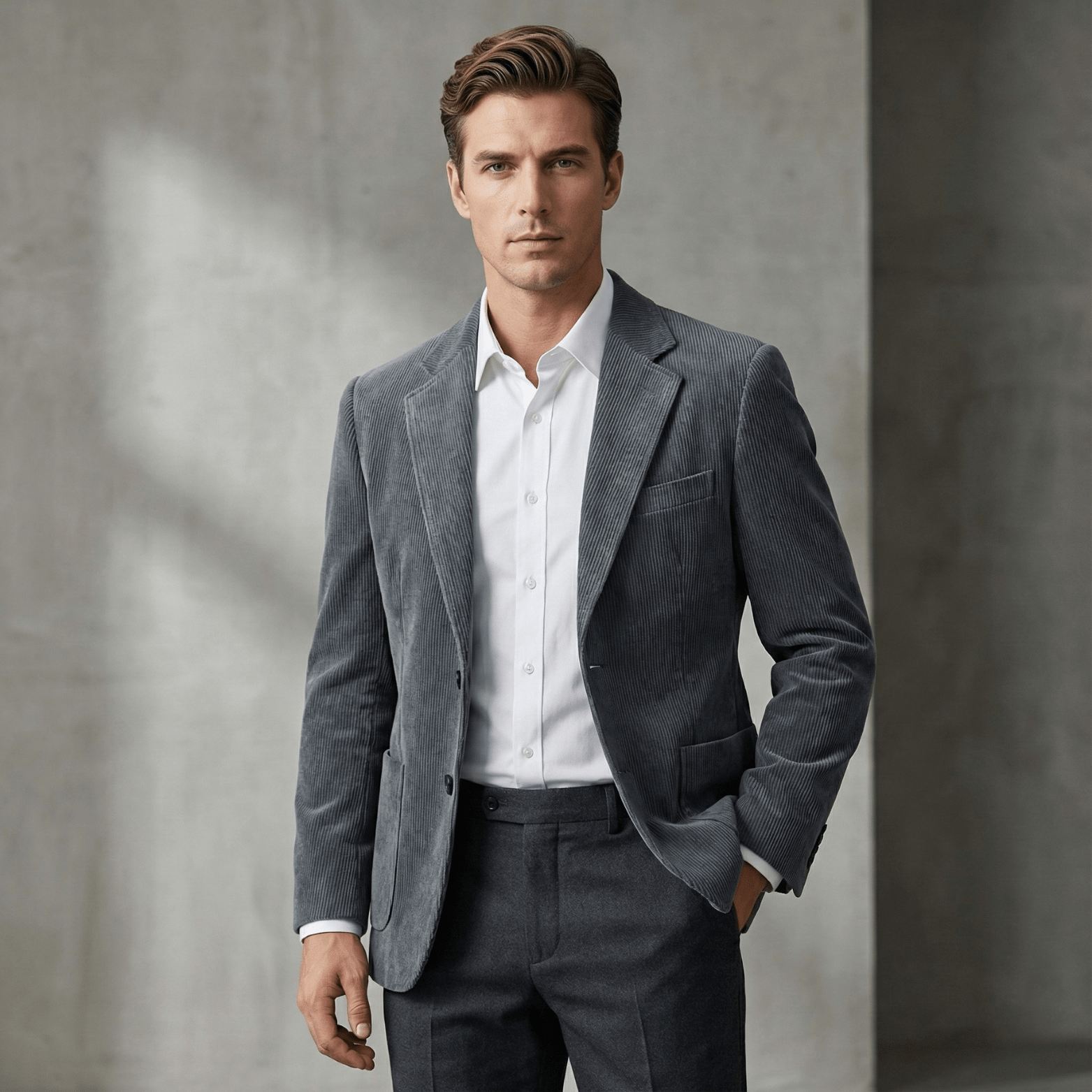 Herren-Cordsakko im Casual-Stil