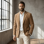 Men's Corduroy Casual Blazer