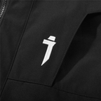 Lange taktische Techwear-Trenchjacke für Herren – Wintermantel