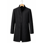 Herren-Trenchcoat mit Stehkragen