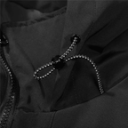 Lange taktische Techwear-Trenchjacke für Herren – Wintermantel